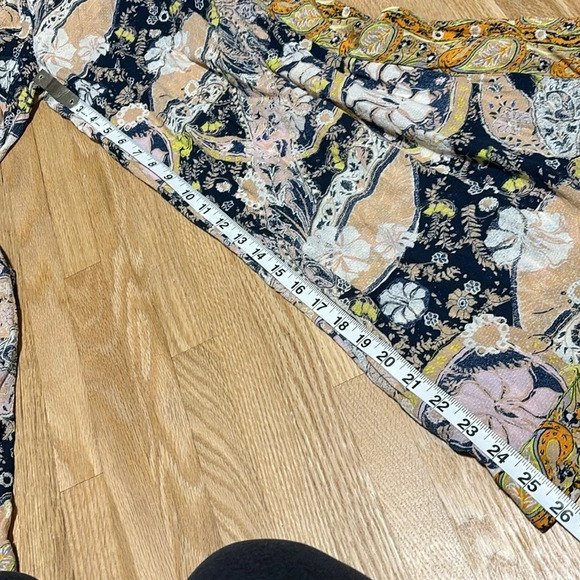 FREE  PEOPLE | Floral Wide Leg Jumpsuit - Picture 6 of 6